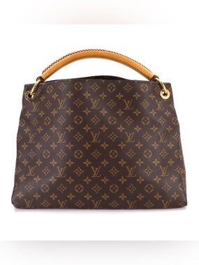 Lux Inspired Monogram Artsy
Shoulder Bag Brown